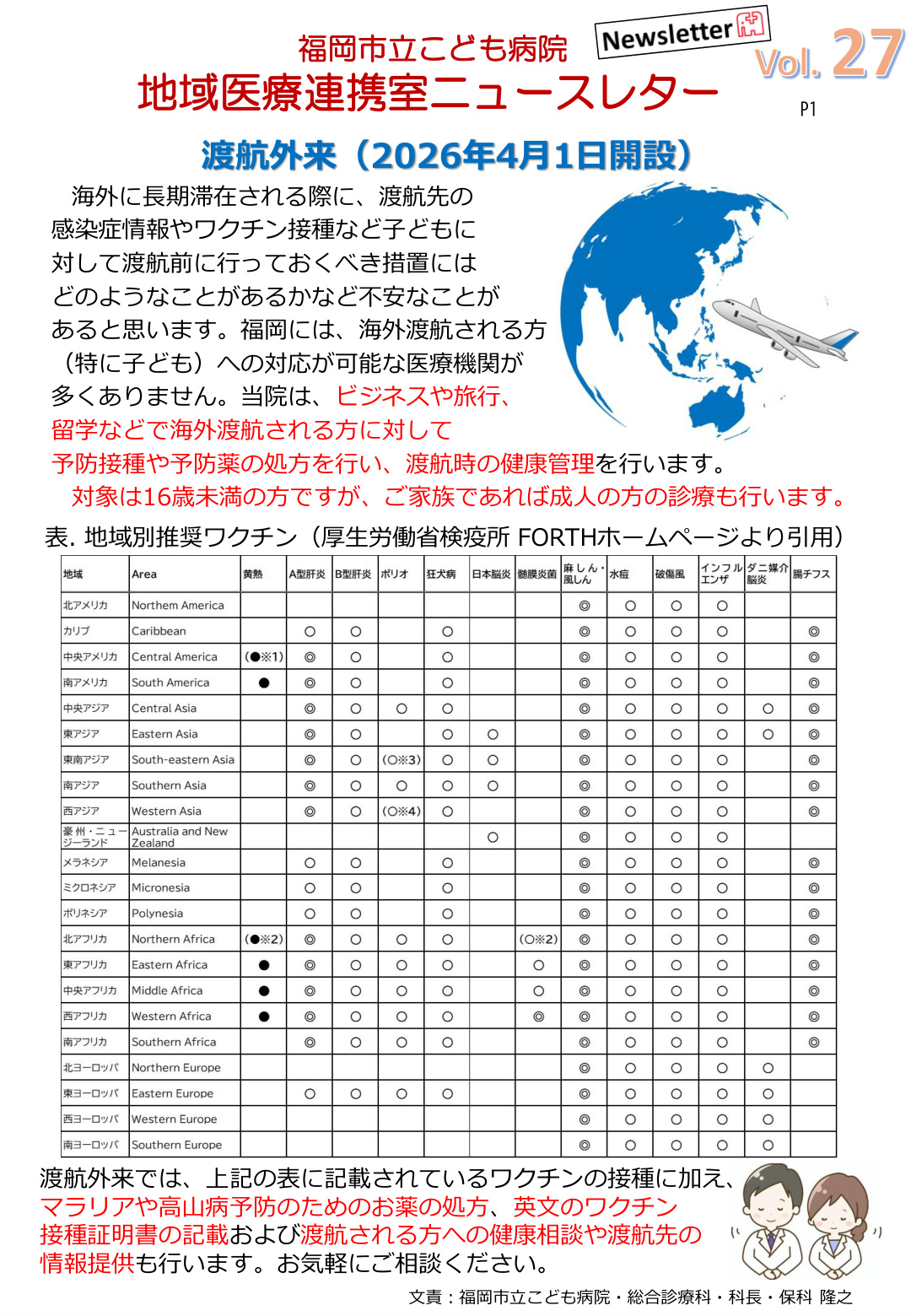 地域医療連携室ニュースレター最新号